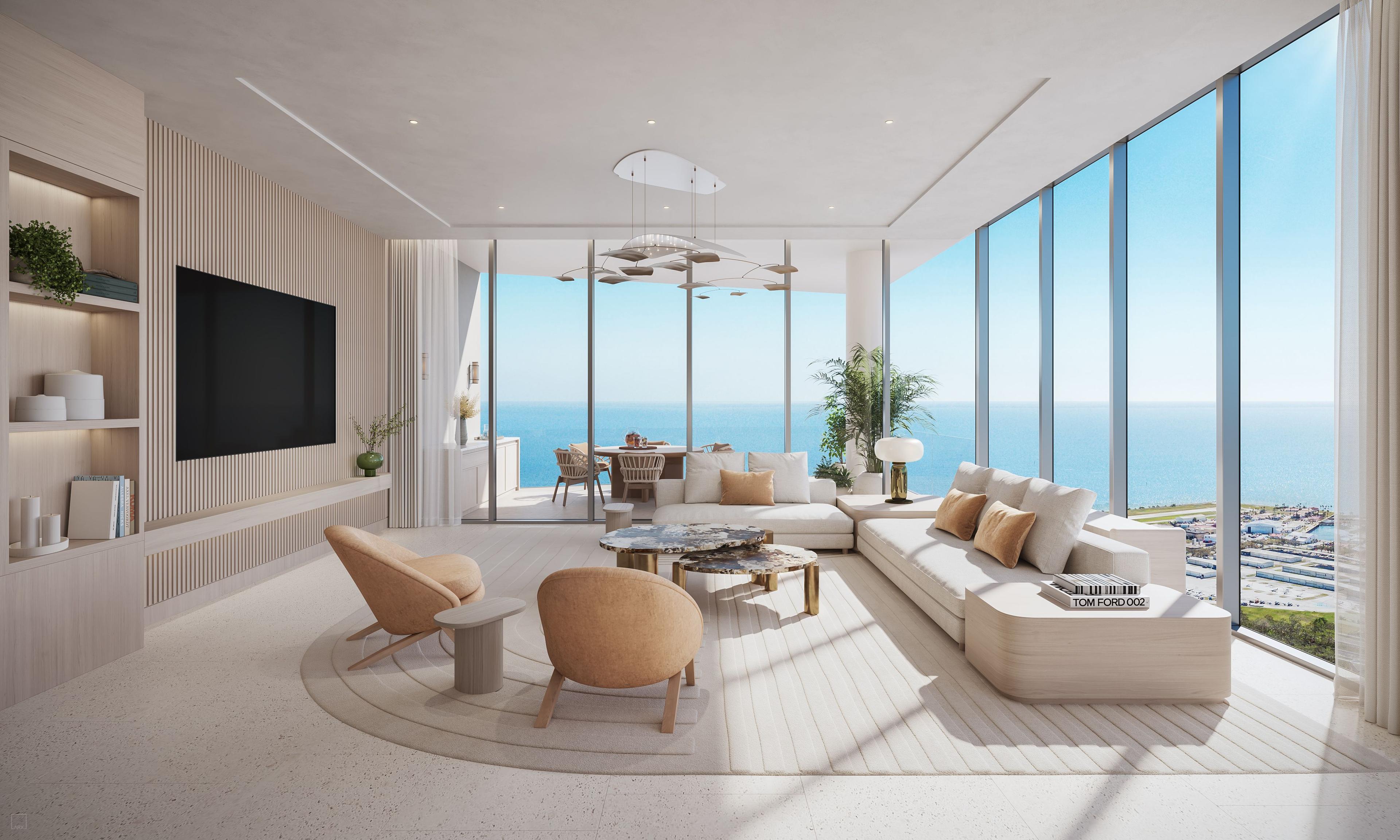 Waldorf Astoria Residences St Petersburg Living Room