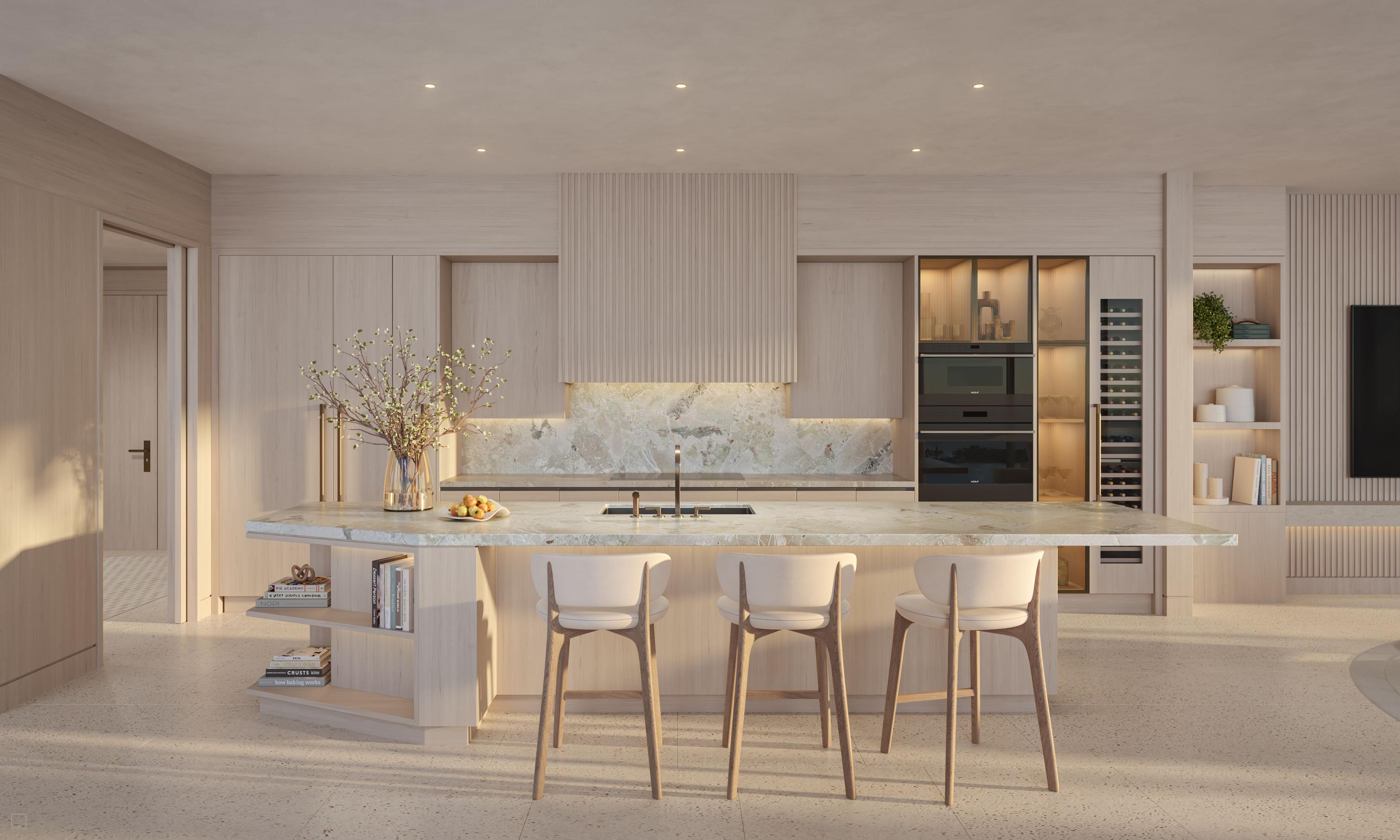Waldorf Astoria Residences St Petersburg Kitchen