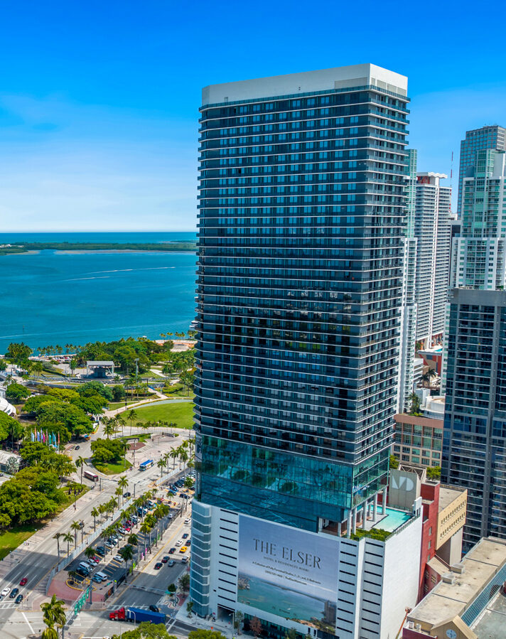 A $50 Million Condo Is Listing at Miami's First Supertall Tower
